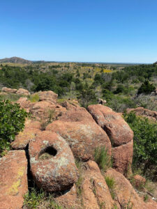 view of rocks and landscape