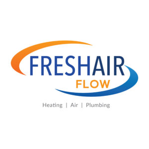 Freshair flow logo for a Heat and Air Company Logo 2.