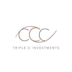 Interlinked C’s elegant logo showcasing a trio of intertwined letters in gradient shades.