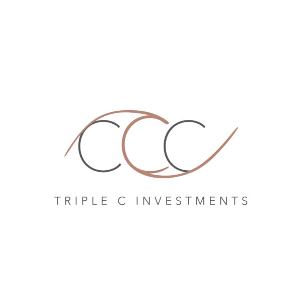 Interlinked C’s elegant logo showcasing a trio of intertwined letters in gradient shades.
