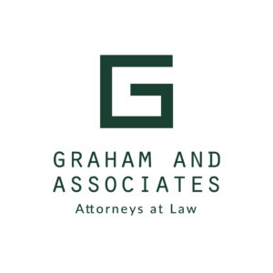 Professional law firm logo: representing trust and legal professionalism.