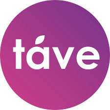 A purple circle with the word tave on it, representing a valuable resource.