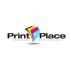 The print place logo on a white background is easily accessible through available resources.