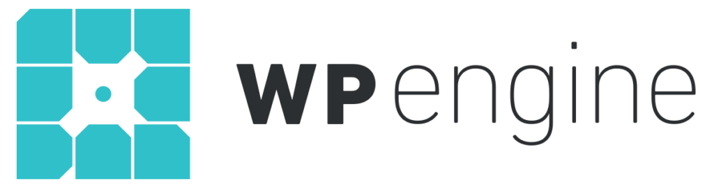 The logo for wp engine, a symbol of resources.