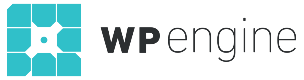 The logo for wp engine, a symbol of resources.