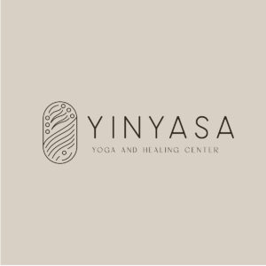 The Holistic Yoga Sanctuary Logo, illustrating a zen-like pebble with flowing patterns, represents the serene experience at Yinyasa Yoga and Healing Center.