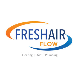 Heat and Air Company Logo: Fluid Fusion