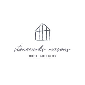 Hand-drawn home logo